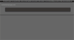 Desktop Screenshot of mortonbodyequip.com
